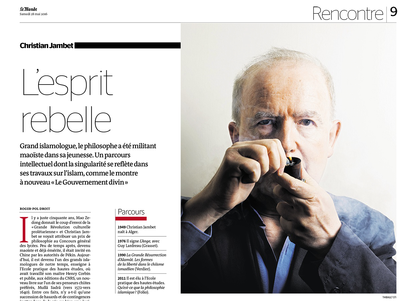 Thibault Stipal - Photographer - Christian Jambet - Le Monde - 1