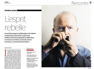 Thibault Stipal - Photographe - Christian Jambet - Le Monde