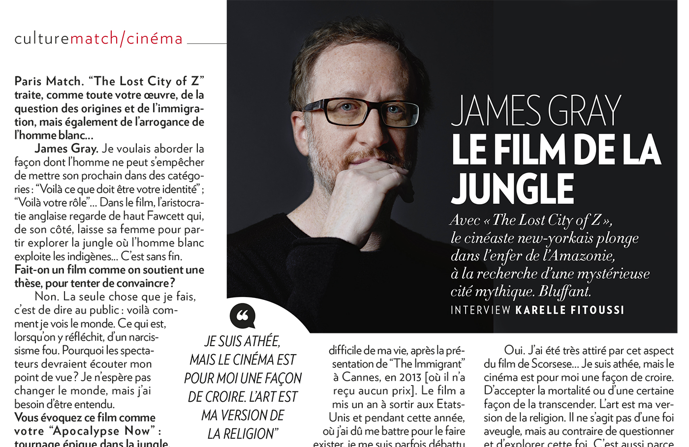 Thibault Stipal - Photographe - James Gray pour Paris Match - 1