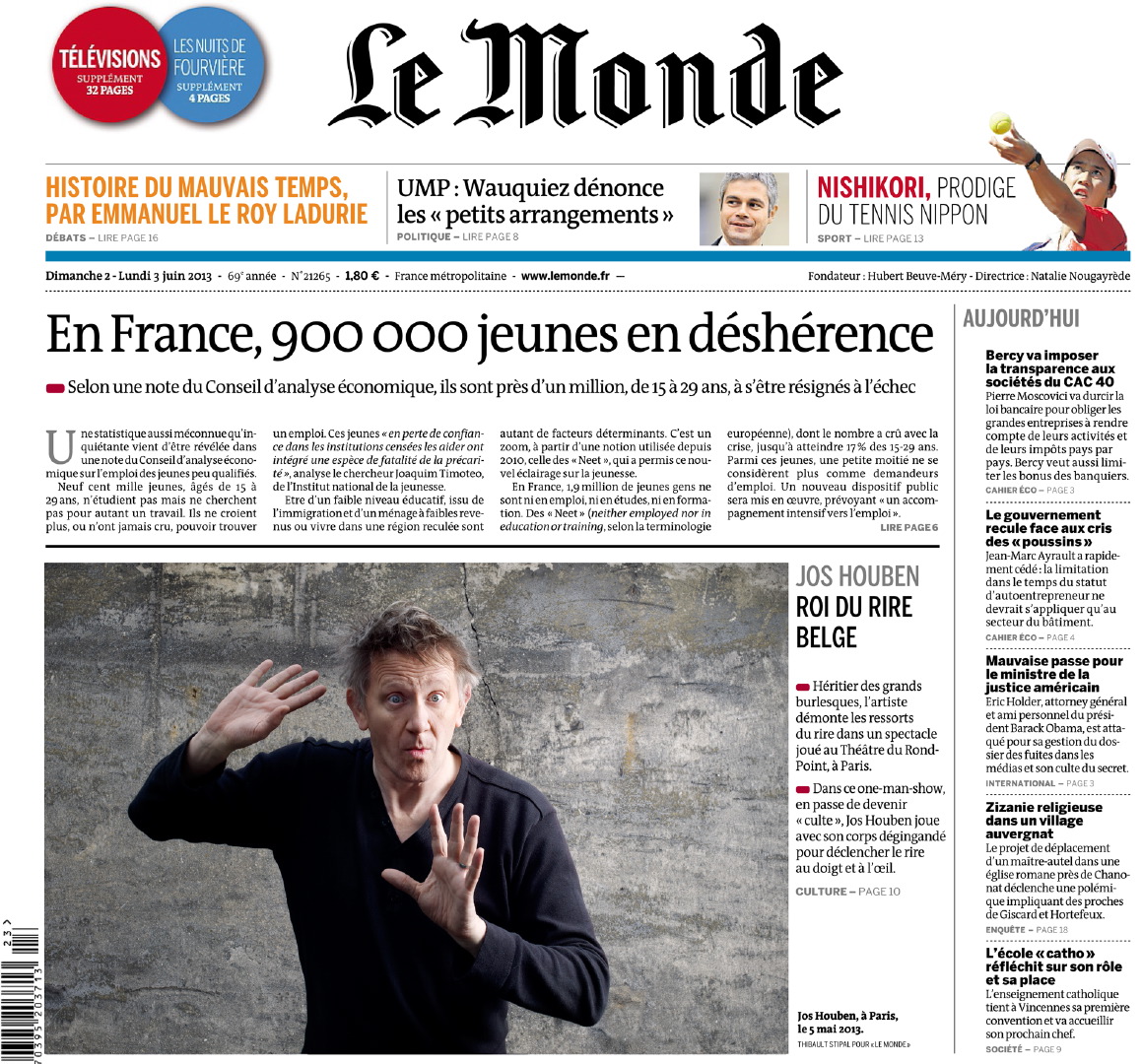 Thibault Stipal - Photographer - Jos Houben / Le Monde - 1