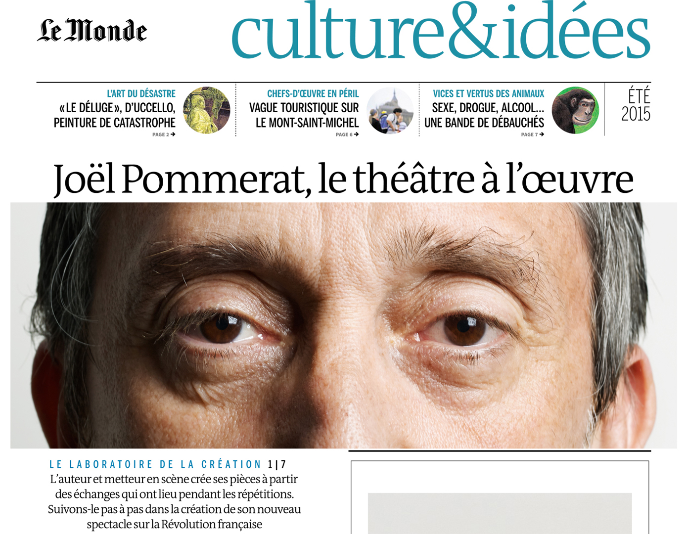 Thibault Stipal - Photographer - Le Monde - 7 artistes dans leur atelier - été 2015 - 3