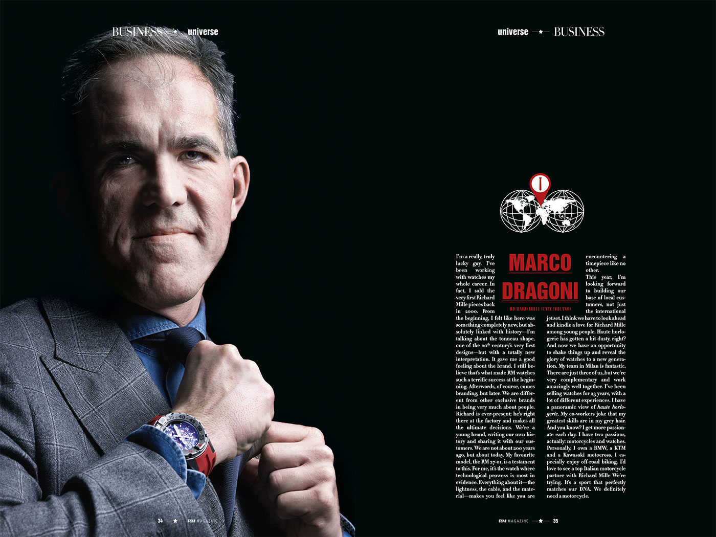 Thibault Stipal - Photographer - Richard Mille magazine - 2